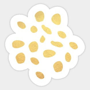 Simply Gold Dots Sticker